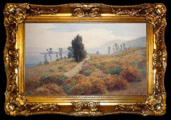 framed  William Lees Judson Laguna Hills, ta009-2